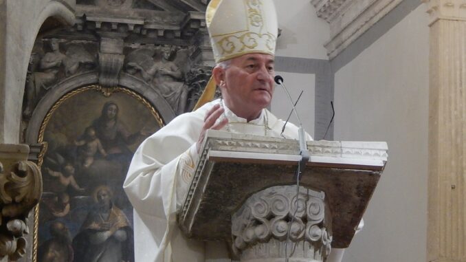 Hvarski biskup mons. Ranko Vidović ( foto: Jadran Bašić )